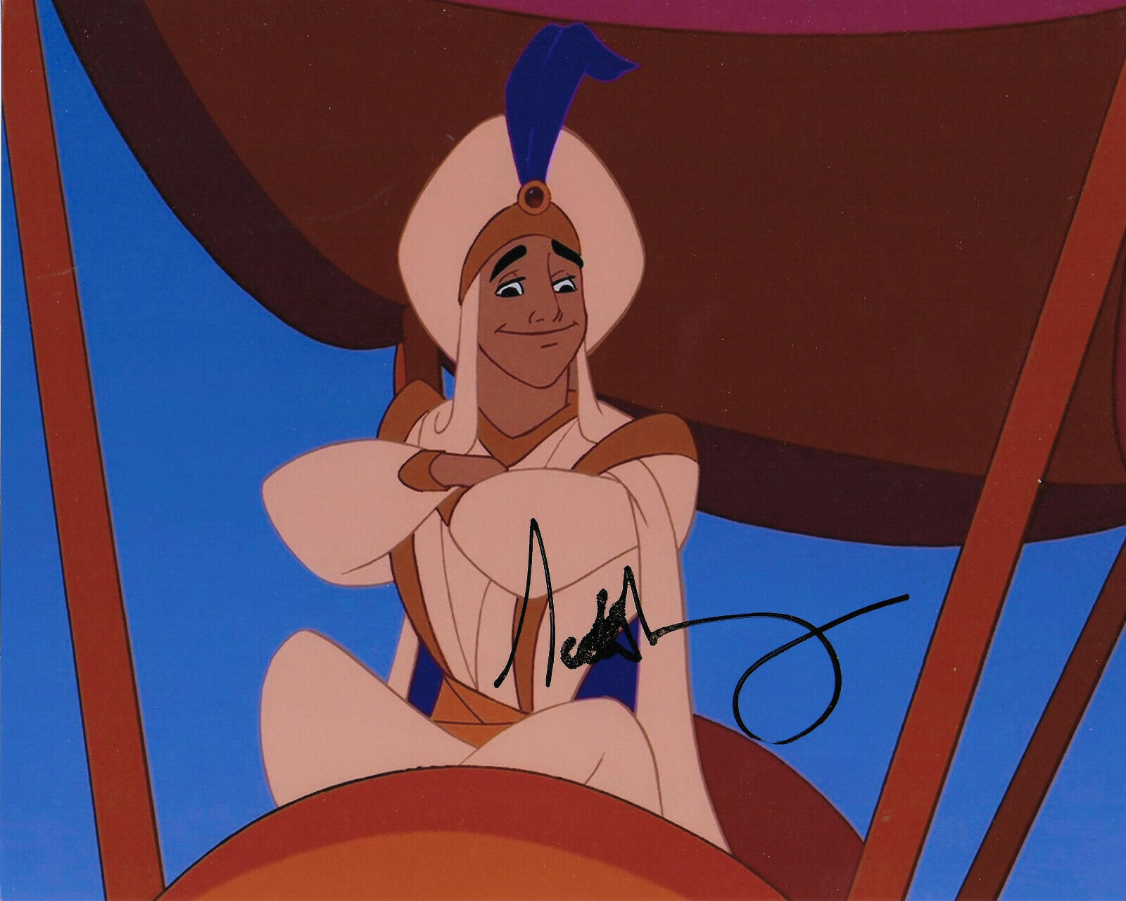 Jonathan man Aladdin Original Autographed 8X10 Photo Poster painting