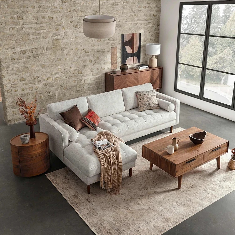 Madison Chaise Sectional Sofa