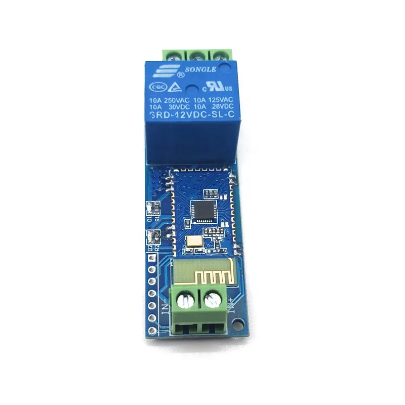 Single Channel 12V 10A BLE Relay Switch Module Mobile Phone BLE Remote Control IOT BLE Relay Module