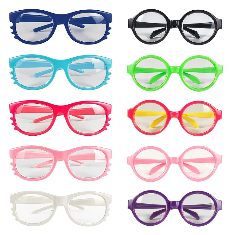  18" Glasses for Sweet Girls 10 Pcs Reborn Baby Doll Accessories Set - Reborndollsshop®-Reborndollsshop®