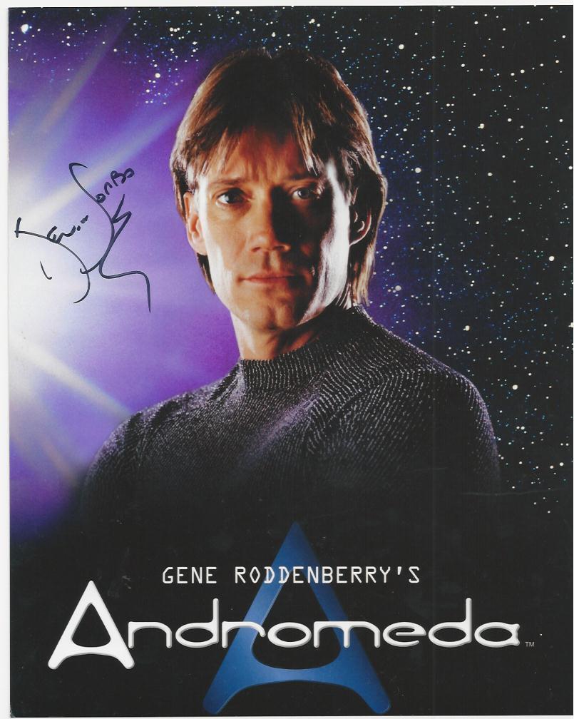 Kevin Sorbo - Andromeda signed Photo Poster painting