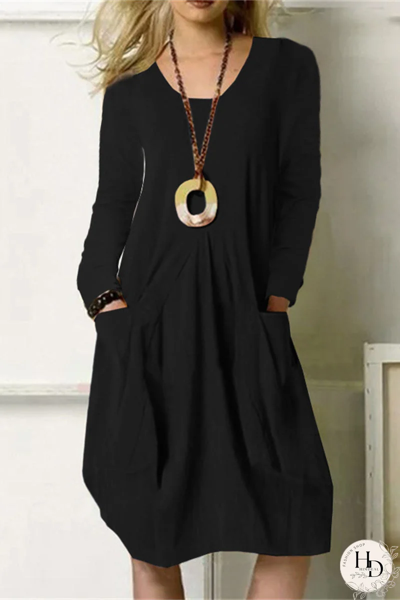 Vestido acogedor y aireado.