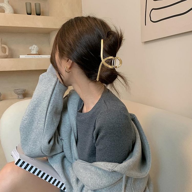 Simple Headdress Metal Hairpin