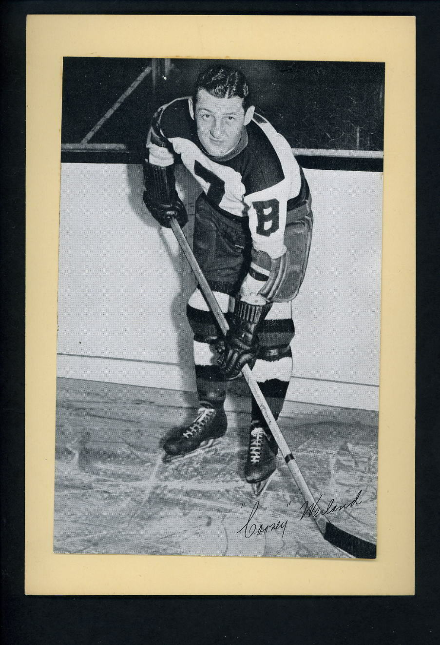 # 36 Cooney Weiland 1934-44 Beehive Group 1 Photo Poster paintings Boston Bruins