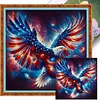 American Flag Eagle-11CT Stamped Cross Stitch 40*40cm tapestrymarket