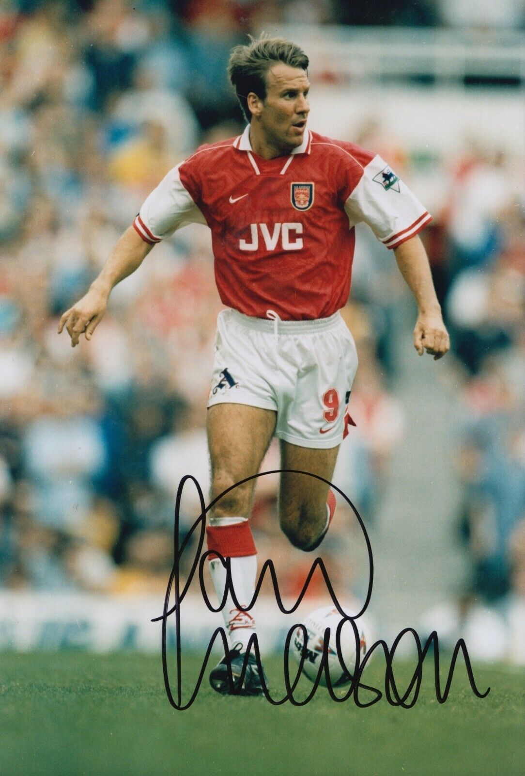 Paul Merson Hand Signed 12x8 Photo Poster painting - Arsenal Autograph 1.