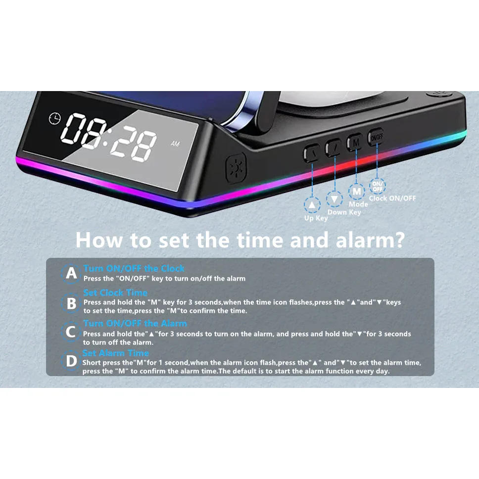 Multi-functional Portable Wireless Charger