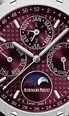 Perpetual Calendar Burgundy 41mm