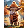 Woods Calf-Full Square Diamond Painting 30*40CM