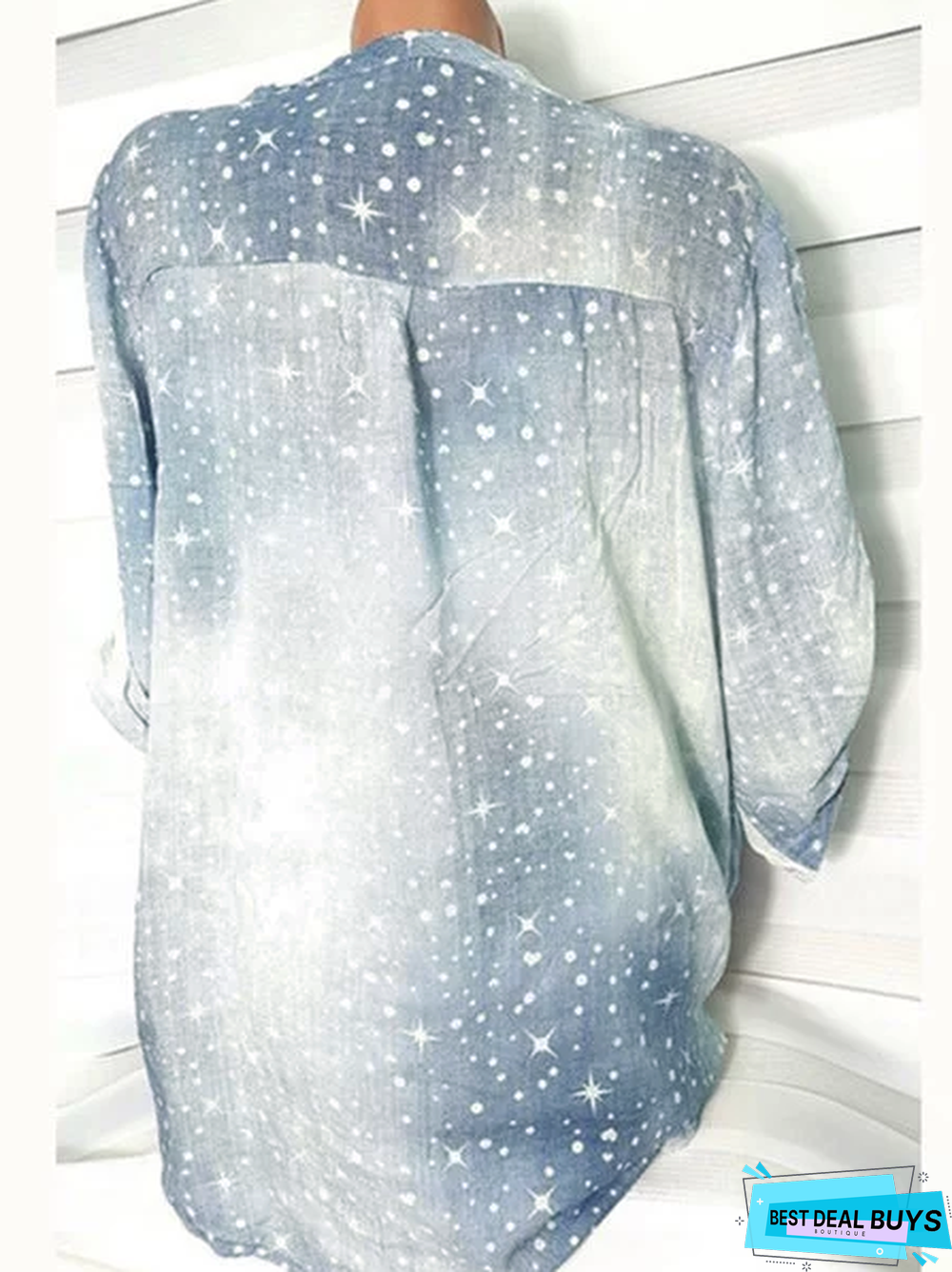 Long Sleeve Pockets Printed Shirts