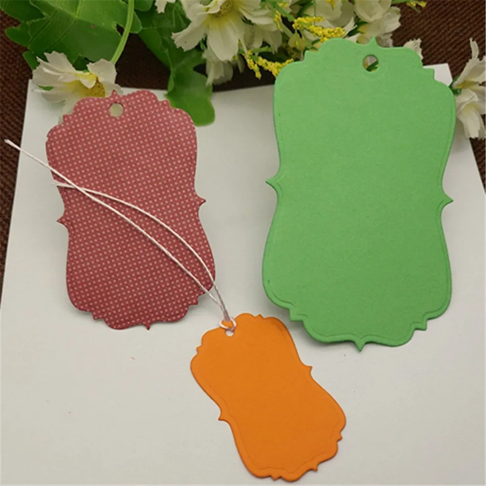 Tag set Lace frame Metal Cutting Dies Stencils For DIY Scrapbooking Decorative Embossing Handcraft Die Cutting Template