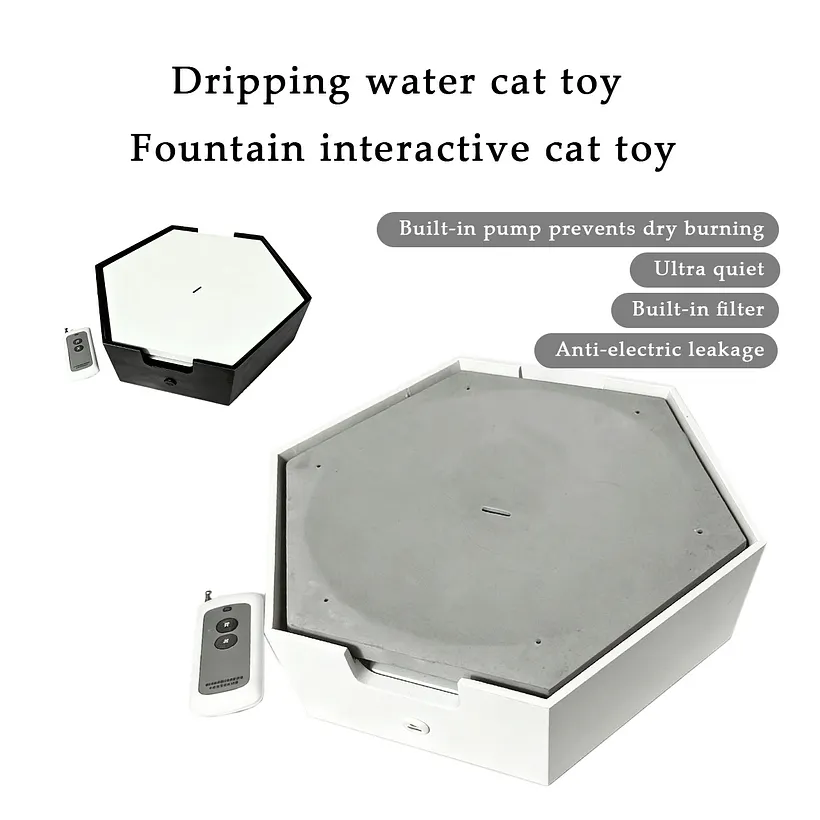 KIPETS JL40 .新作｜滴下式ウォータードロップ猫おもちゃ｜猫が自分で