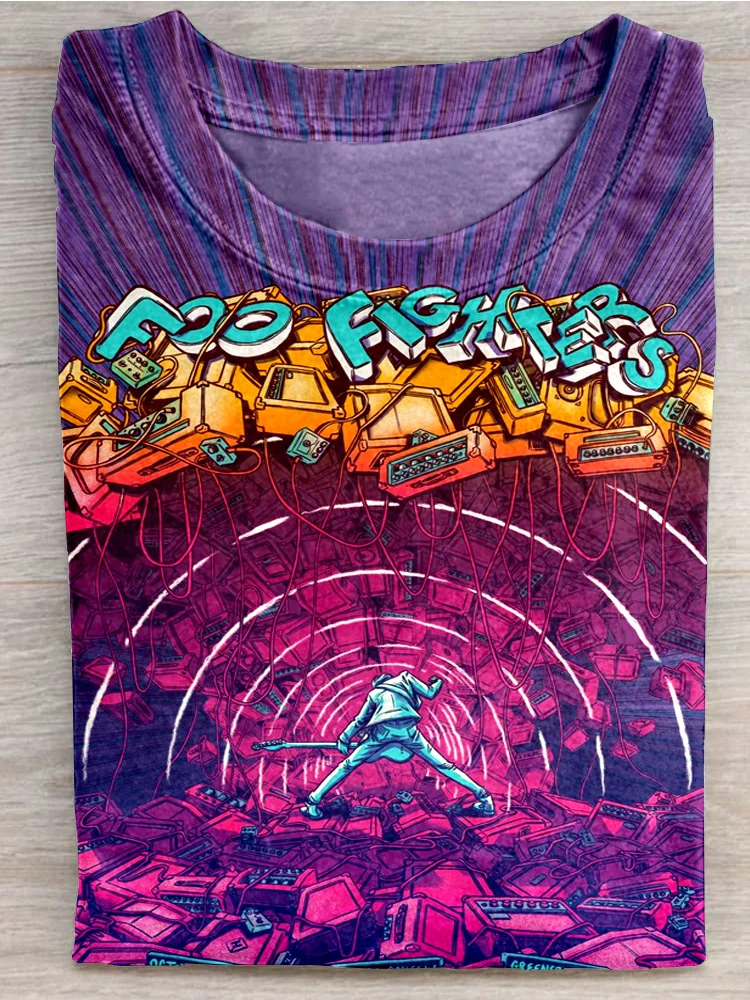 Teecade Teecade Foo Figther T-shirt