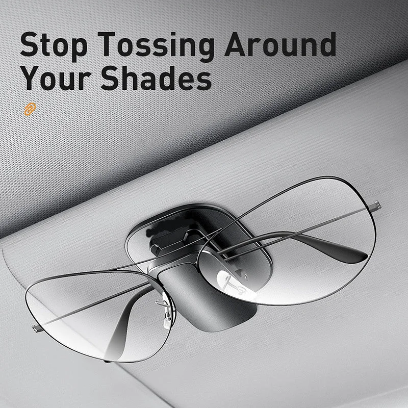 Auto Sun Visor Glasses Clip Holder