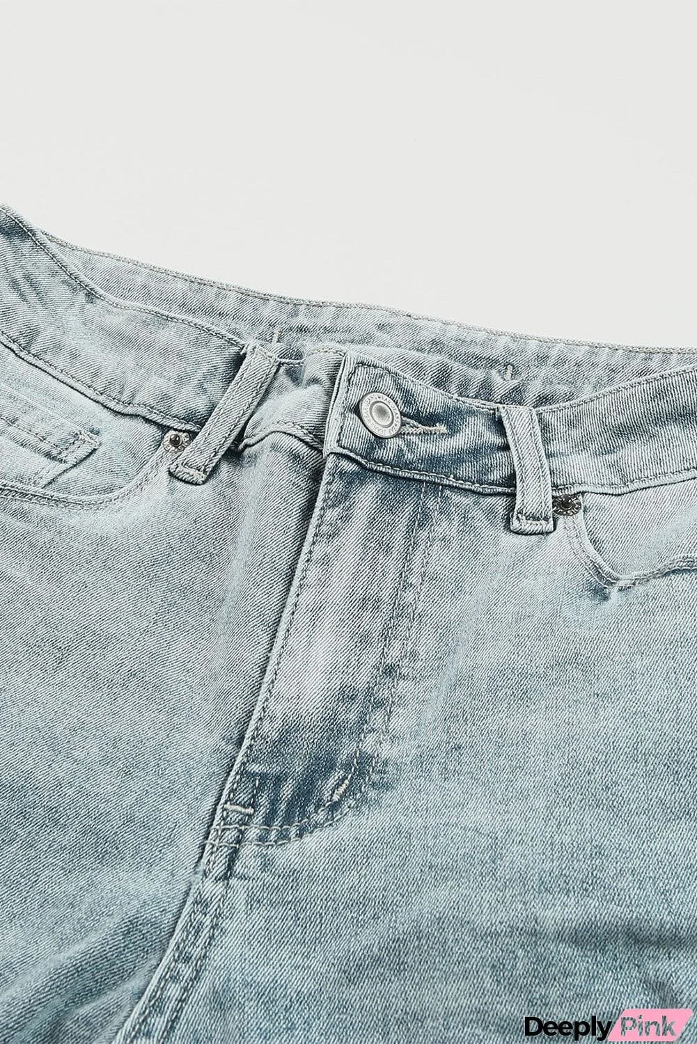 Vintage Wash Distressed Boyfriend Jeans