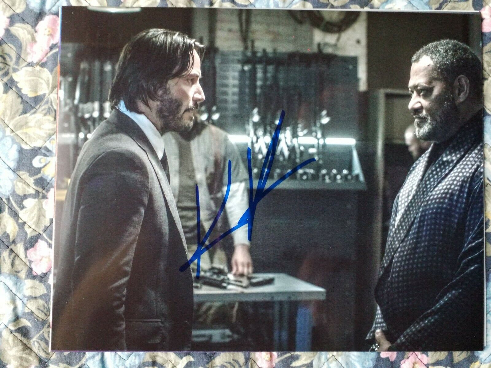 Autographed Keanu Reeves Authentic Signed 8 x 10 Photo Poster painting The Matrix