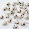 Lovely Hand Painting Dog Koala Ceramic Beads DIY Accessories