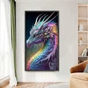 (US Local)Dragon-Paint By Numbers Kit(70x40cm)