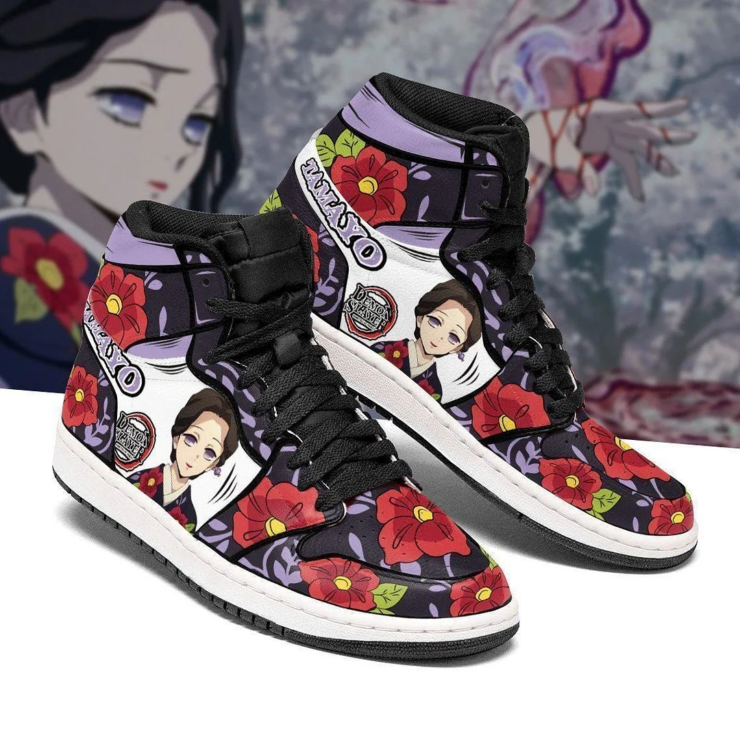 Lady Tamayo Sneakers Custom Anime Demon Slayer Shoes