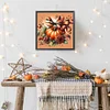 Diamond Painting -DIY Round Partial AB Drill Pumpkin Bird（35x35cm）