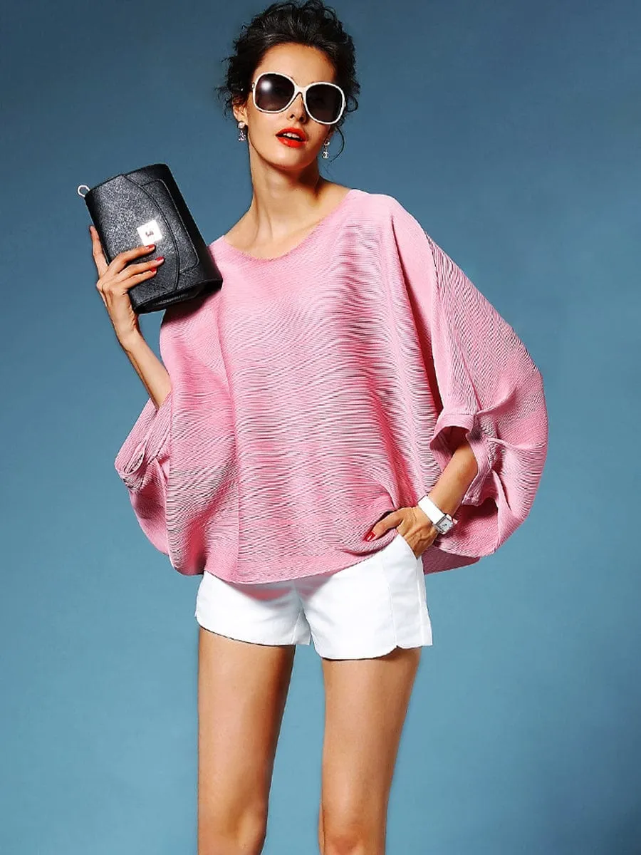 Women's Pleated Tunic Top
