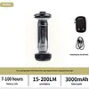 Multi-Functional Capsule Camping Lantern with 3000mAh Long Battery