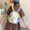 Nylon School Camping Daypack for Kids Cute Book Sackpack for Gym Sport Traveling