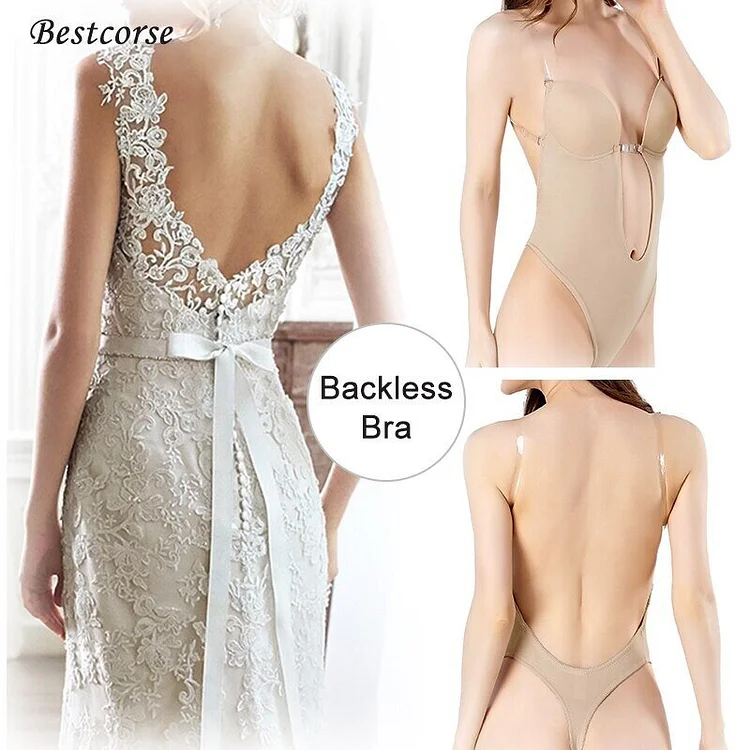 Soutien-gorge structuré à dos nu