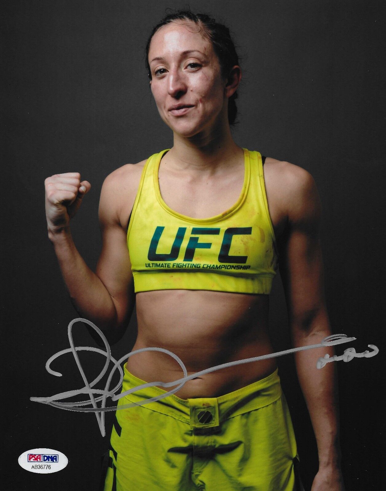 Jessica Penne Signed UFC 8x10 Photo Poster painting PSA/DNA COA TUF 20 Fight Picture Autograph B