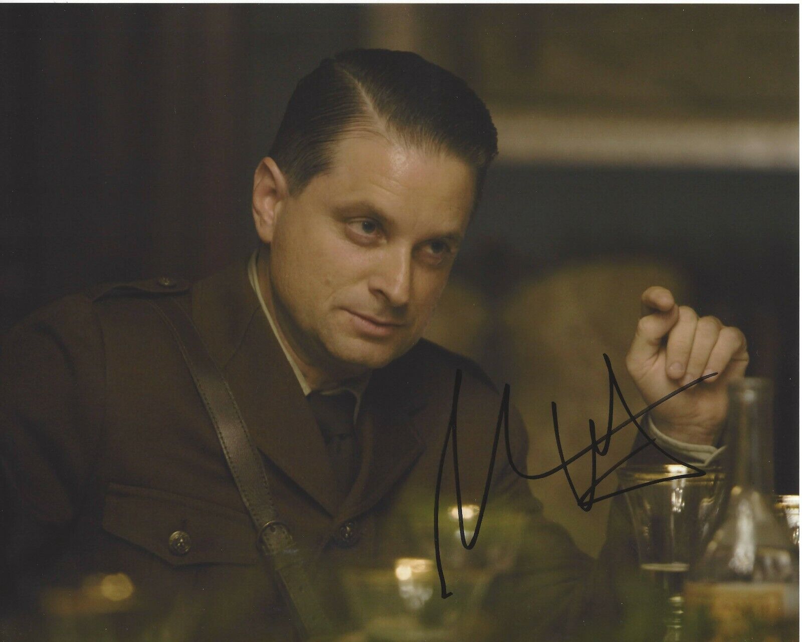 ACTOR SHEA WHIGHAM SIGNED BOARDWALK EMPIRE 8x10 Photo Poster painting w/COA CITY OF LIES