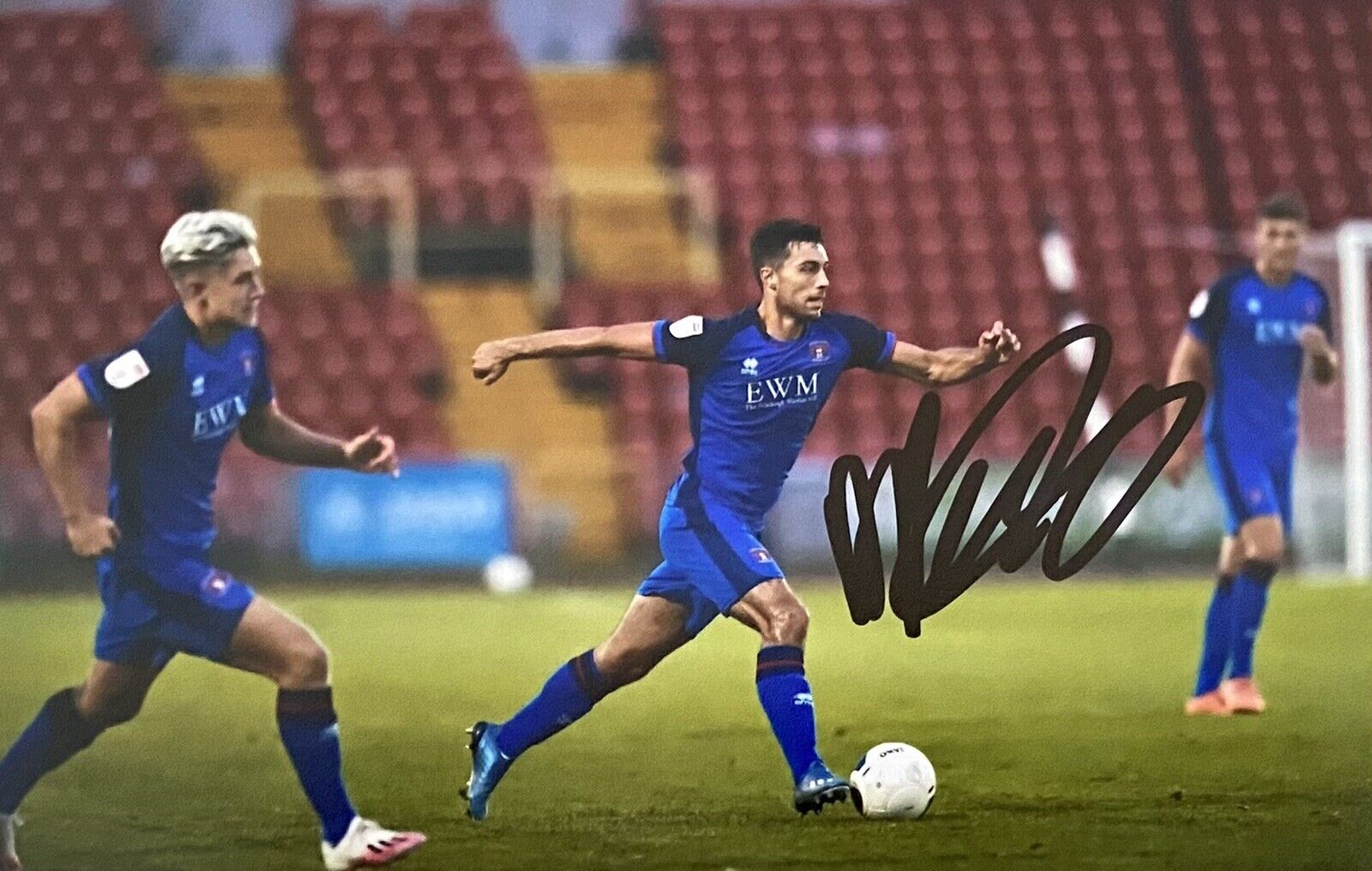 Danny Devine Genuine Hand Signed Carlisle United 6X4 Photo Poster painting 2