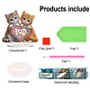 Acrylique amour chats-bricolage ornement