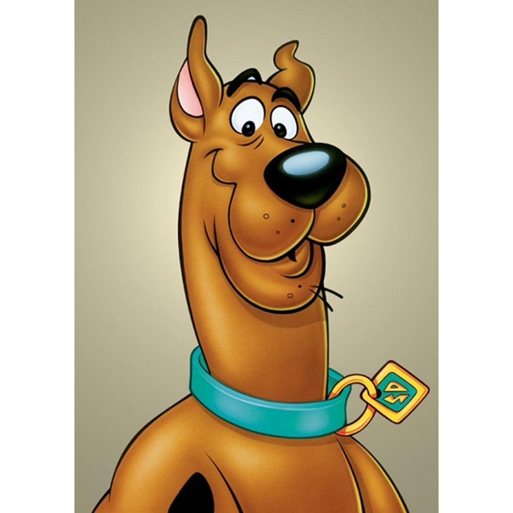 

30*40CM - Cartoon Dog - Round Drill Diamond Painting, 501 Original