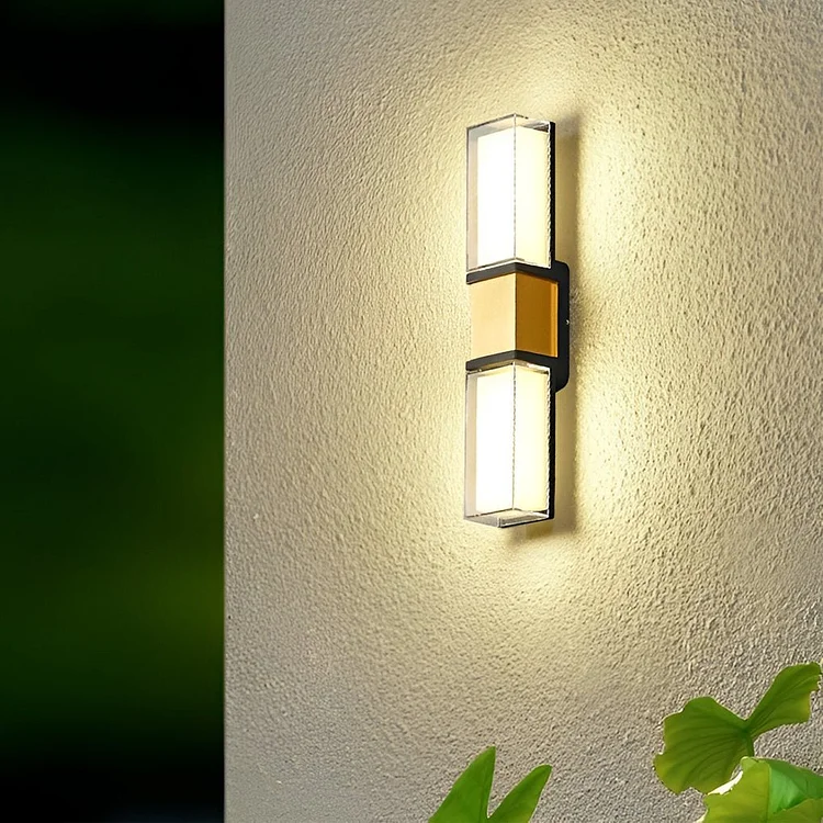 Creative Up and Down Lights Waterproof LED Wall Sconces Outdoor Wall Lights - Appledas