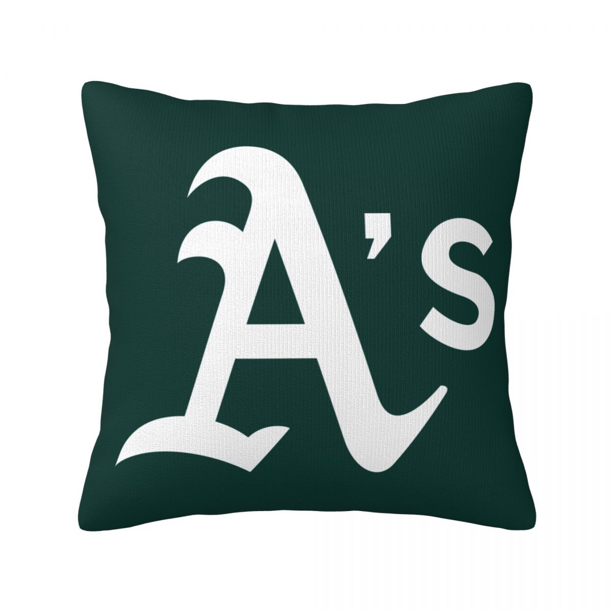 Oakland Athletics Cap Logo Decorative Square Throw Pillow Covers
