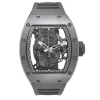 Richard Mille RM055 Grey Bubba Watson ATZ ceramic and Titanium with Grey Rubber Strap Super Clone