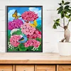 Diamond Painting-DIY Crystal Rhinestone Butterfly Flower