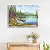 Diamond Painting -DIY Full Square Drill Lakeside Scenery