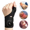 Rotary Adjustable Thumb Wristband Breathable Rotating Adjust Thumb Wrist Guard Non-Slip Tendon Sheath Wrist Protection Cover Men & Women Fitness Exercise Gloves