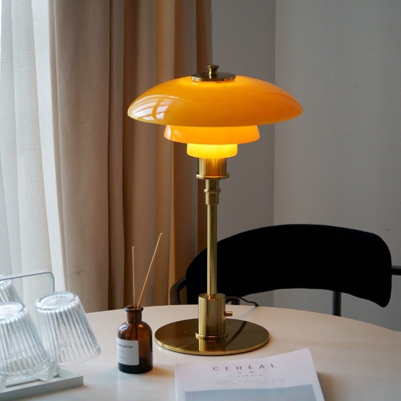 Nordic PH3 Glass Table Lamp Designer Bedside Table Lamp