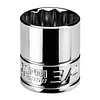 Capri Tools 3/4 in. Shallow Socket, 3/8 in. Drive, 12-point, SAE