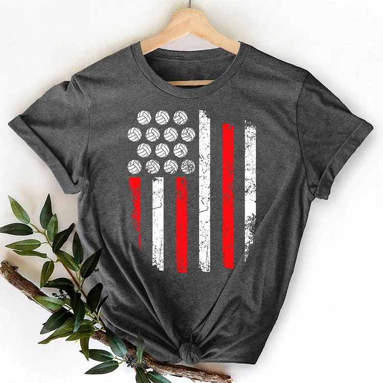American volleyball T-Shirt-07421-Annaletters