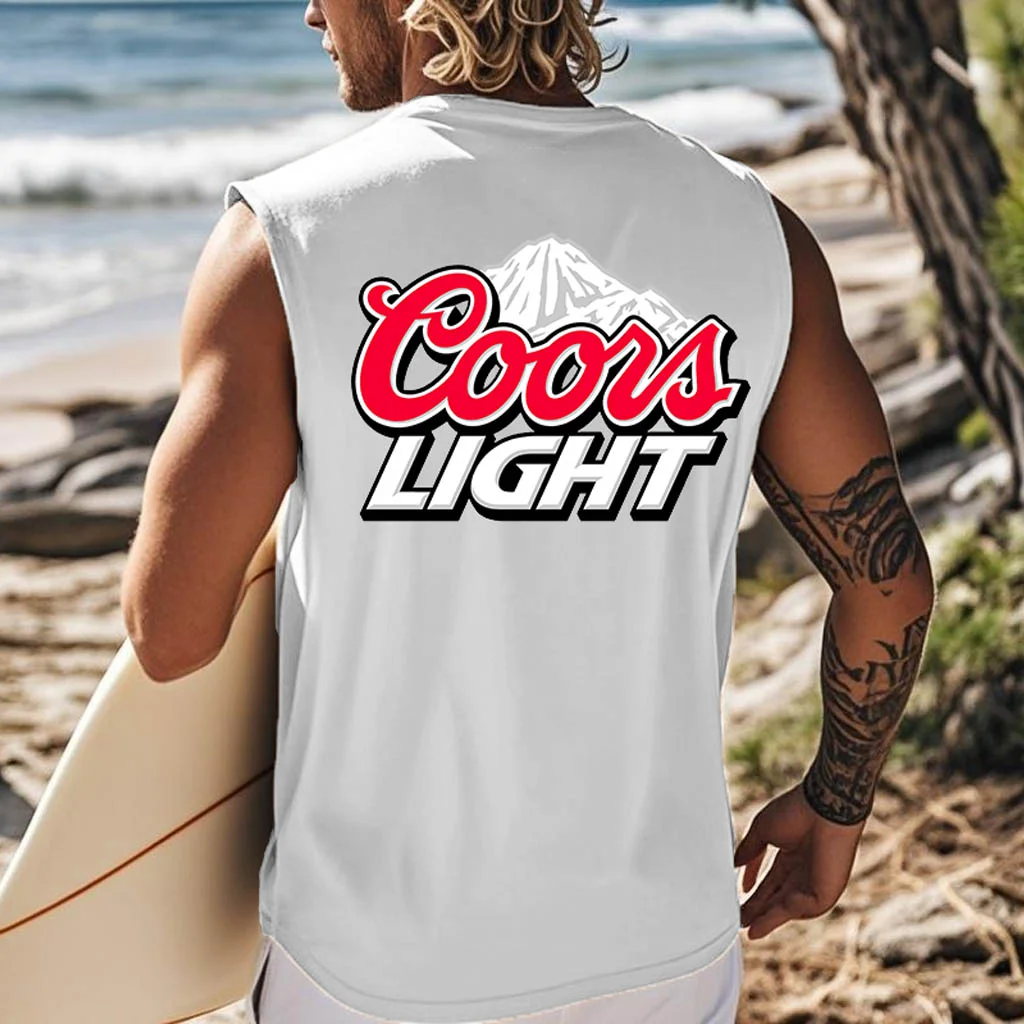  Mountain Graphic Tank Top for Beach and Casual Wear