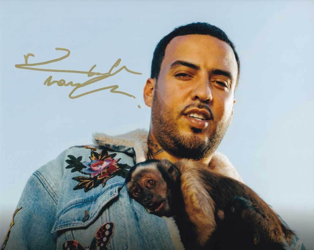 French Montana In-person AUTHENTIC Autographed Photo Poster painting SHA #50061