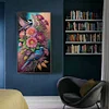 Diamond Painting -DIY Round Drill Flowers and Birds(40x70cm)