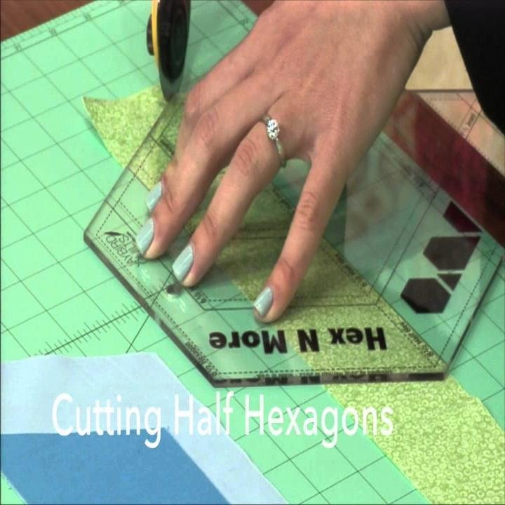 Hexagon Quilting Ruler
