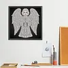DIY Pearl Painting Angle for Home Wall Decor(25x25cm)