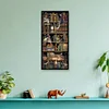 40 * 80CM - Runde Bohrer Diamant Malerei - Bücherregal Katze (Große Größe)