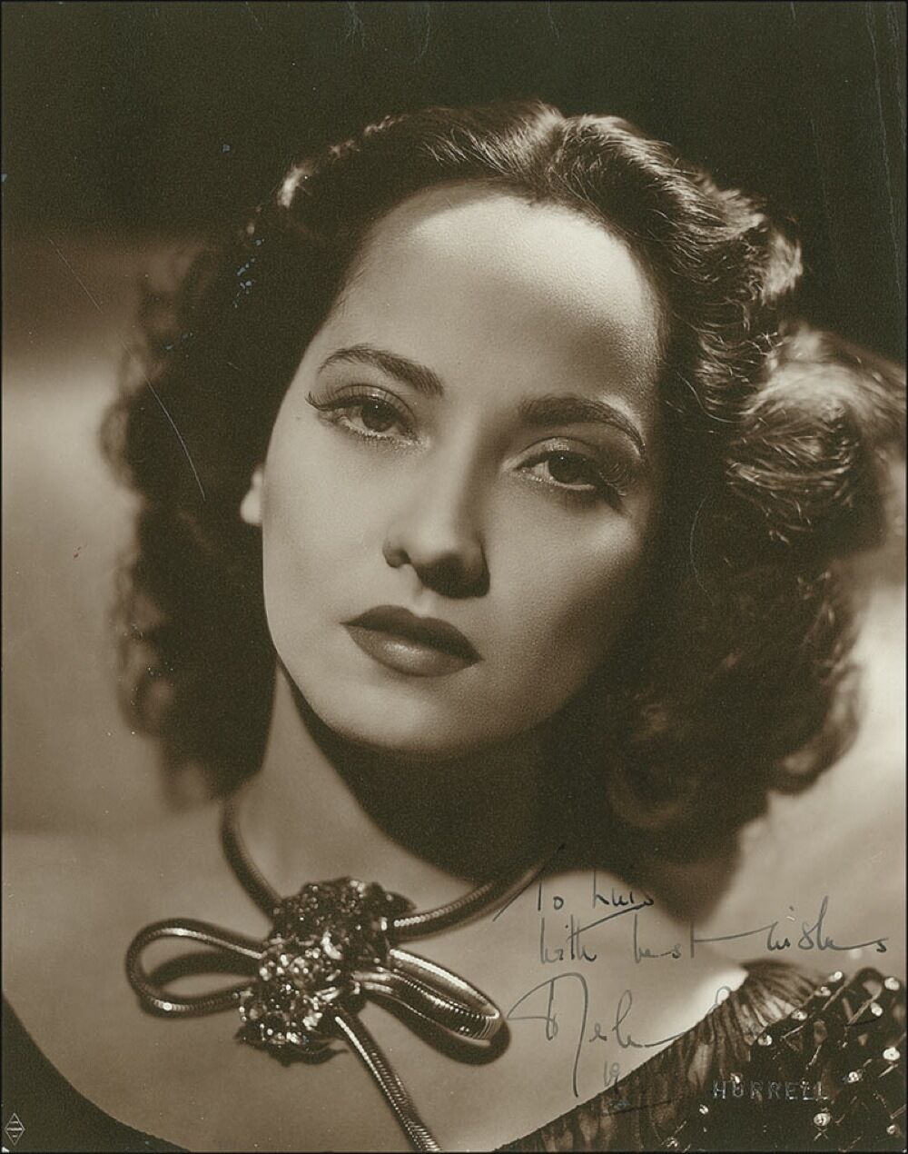 MERLE OBERON Signed Photo Poster paintinggraph - Beautiful Film Star Actress - preprint