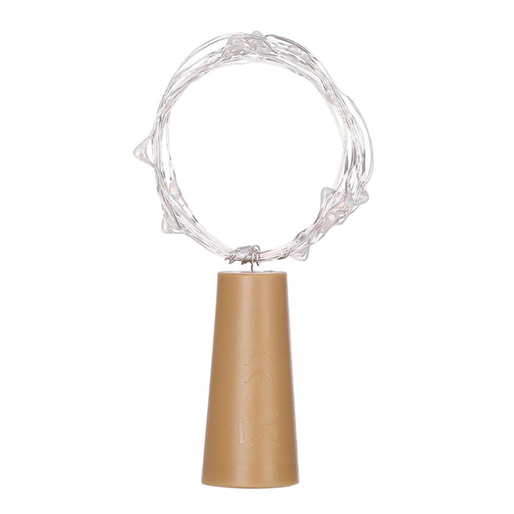

1.5m 15-LED Copper Wire String with Bottle Stopper-String Light, 501 Original